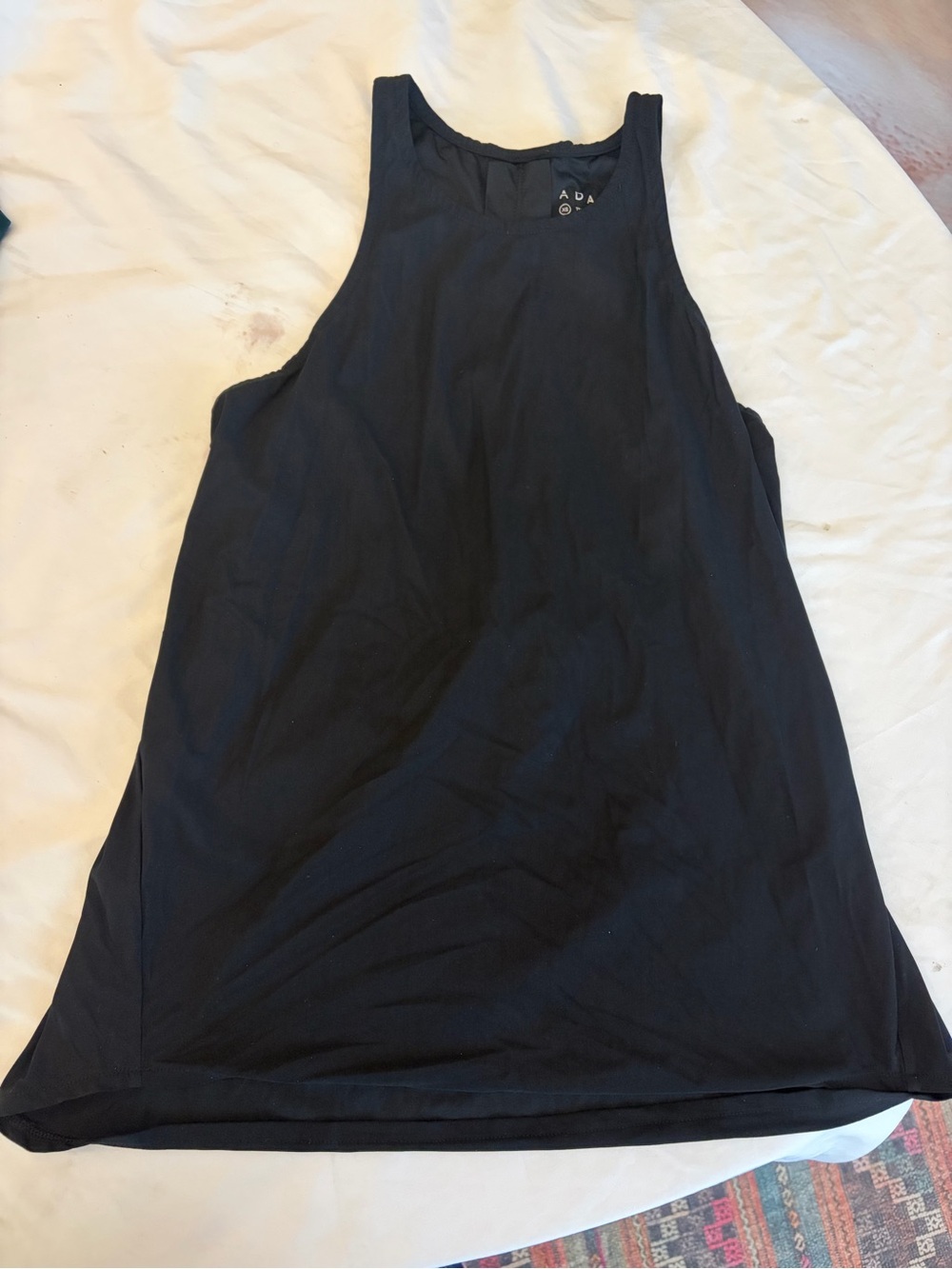 ADAY Black Racerback Tank Top